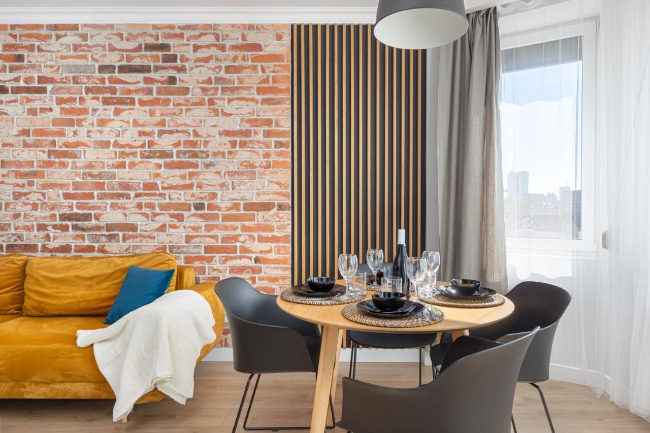 Stylowy Apartament Z Pieknym Widokiem Na Miasto Varsovia Exterior foto